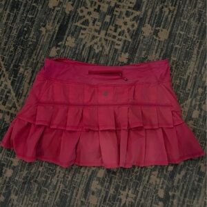 Lululemon Athletica Vibrant Pink Mini Skirt